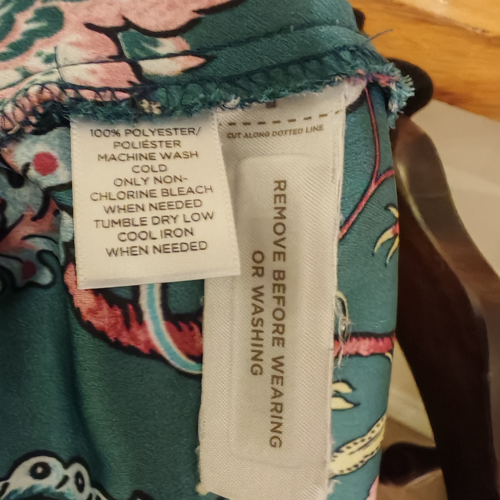 LOFT Floral Garden Shirt Flowy Dress - Picture 12 of 14